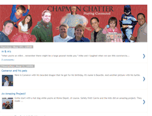 Tablet Screenshot of chappychatter.blogspot.com