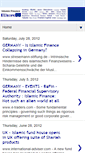 Mobile Screenshot of islamicfinanceeurope.blogspot.com
