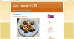 Desktop Screenshot of cocinaiarte2010.blogspot.com