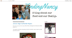 Desktop Screenshot of findingnancy.blogspot.com