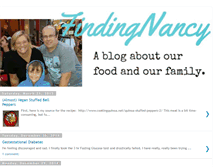 Tablet Screenshot of findingnancy.blogspot.com