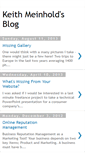 Mobile Screenshot of keithmeinhold.blogspot.com