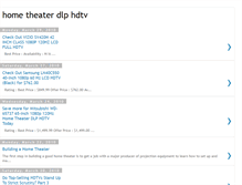 Tablet Screenshot of home-theater-dlp-hdtv.blogspot.com