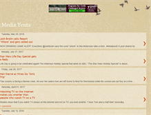 Tablet Screenshot of mediayenta.blogspot.com