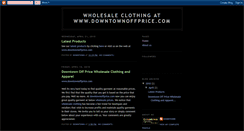 Desktop Screenshot of downtownoffprice.blogspot.com