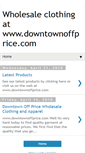 Mobile Screenshot of downtownoffprice.blogspot.com