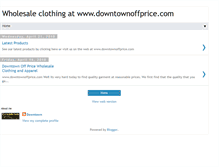 Tablet Screenshot of downtownoffprice.blogspot.com