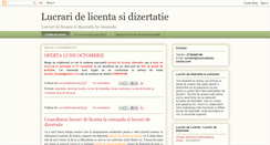 Desktop Screenshot of dizertatie.blogspot.com