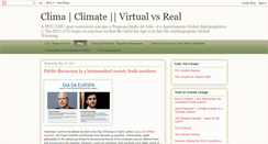 Desktop Screenshot of clima-virtual-vs-real.blogspot.com