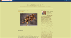 Desktop Screenshot of blackmanspirit.blogspot.com