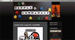 Desktop Screenshot of mepplecommander.blogspot.com