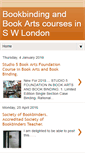 Mobile Screenshot of bookbindingcourses.blogspot.com