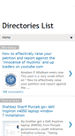 Mobile Screenshot of directorieslist.blogspot.com