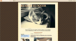 Desktop Screenshot of elgatoblogger.blogspot.com