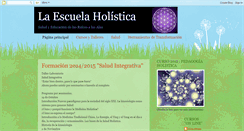 Desktop Screenshot of laescuelaholistica.blogspot.com