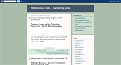 Desktop Screenshot of horticultureandgardeningjobs.blogspot.com