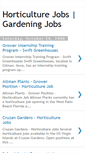 Mobile Screenshot of horticultureandgardeningjobs.blogspot.com