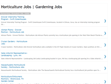 Tablet Screenshot of horticultureandgardeningjobs.blogspot.com