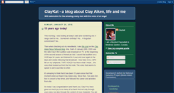 Desktop Screenshot of claykat.blogspot.com