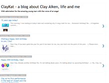 Tablet Screenshot of claykat.blogspot.com