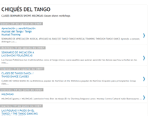 Tablet Screenshot of chiquesdeltango.blogspot.com