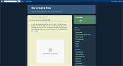 Desktop Screenshot of bigswingingblog.blogspot.com