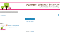 Tablet Screenshot of palmettoprincessboutique.blogspot.com