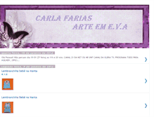 Tablet Screenshot of carlaarteemeva.blogspot.com