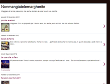 Tablet Screenshot of nonmangiatelemargherite.blogspot.com