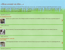 Tablet Screenshot of monavenirentete.blogspot.com