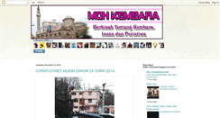 Desktop Screenshot of mohkembara.blogspot.com