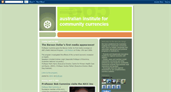 Desktop Screenshot of community-currency.blogspot.com