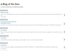 Tablet Screenshot of ablogofhisown.blogspot.com