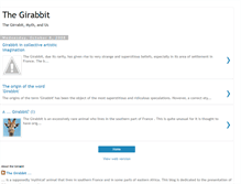Tablet Screenshot of girabbit.blogspot.com