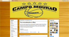Desktop Screenshot of basquetecampomourao.blogspot.com
