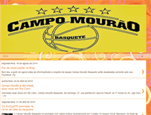 Tablet Screenshot of basquetecampomourao.blogspot.com