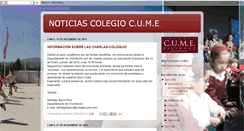 Desktop Screenshot of colegiocumenoticias.blogspot.com