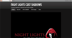 Desktop Screenshot of nightlightscastshadows.blogspot.com