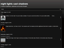 Tablet Screenshot of nightlightscastshadows.blogspot.com