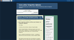 Desktop Screenshot of editarfotografiadigital.blogspot.com