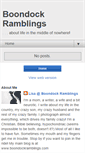 Mobile Screenshot of boondockramblings.blogspot.com