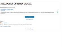 Tablet Screenshot of forexanalysissignal.blogspot.com