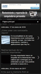 Mobile Screenshot of mantenimientoyreparacionpcs.blogspot.com