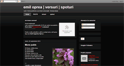Desktop Screenshot of emiloprea.blogspot.com