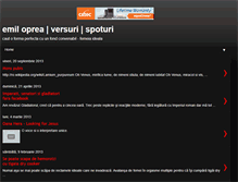 Tablet Screenshot of emiloprea.blogspot.com