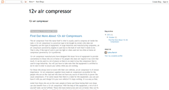 Desktop Screenshot of best-12vaircompressorreviewed.blogspot.com