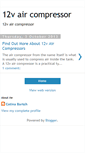 Mobile Screenshot of best-12vaircompressorreviewed.blogspot.com