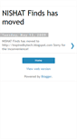 Mobile Screenshot of nishatfinds.blogspot.com