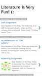 Mobile Screenshot of myliteraturezone.blogspot.com