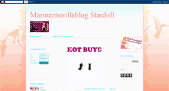 Desktop Screenshot of marinamozillablogstardoll.blogspot.com